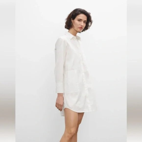 BNWT Club Monaco Relaxed Shirt dress - size Medium - Picture 1 of 14
